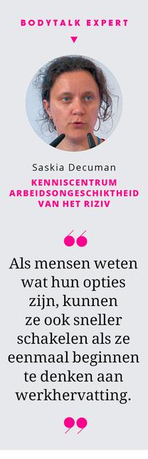 Comeback op het werk met de juiste informatie en aangepaste ondersteuning