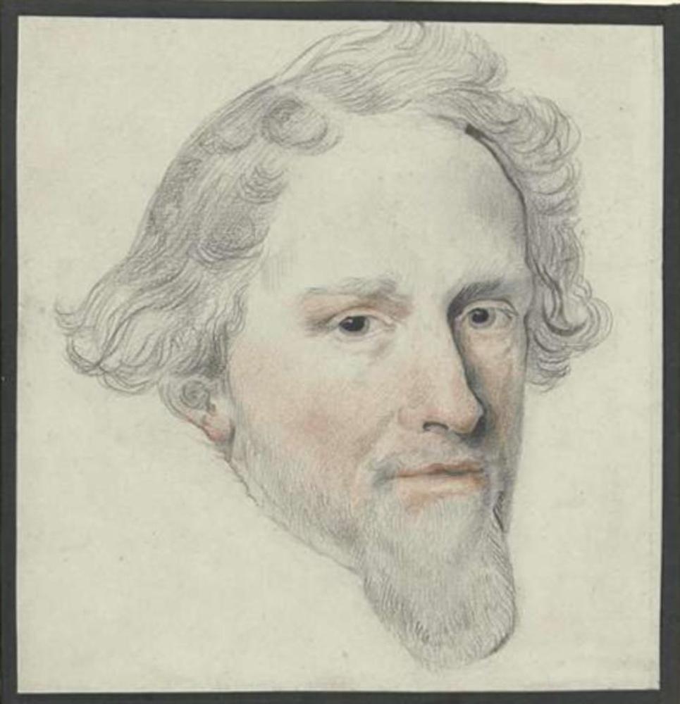 Maurits op een tekening van Albertus van Brondgeest uit 1847.