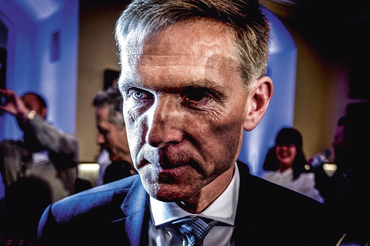 DENEMARKEN Kristian Thulesen Dahl kreeg een klap bij de verkiezingen in 2019.