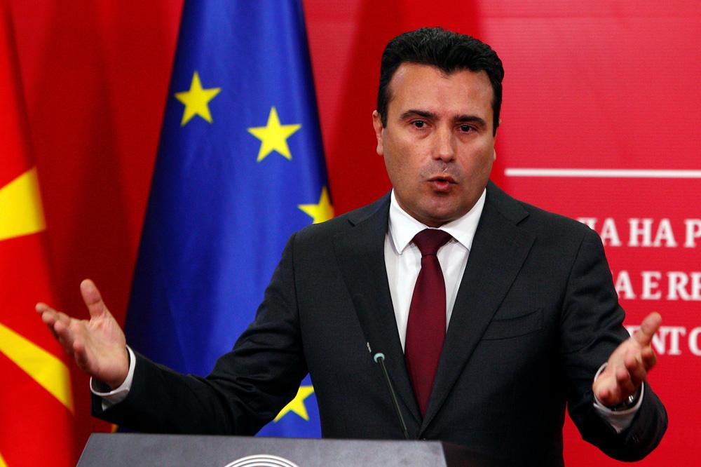Zoran Zaev, president van Noord-Macedonië, reageerde vol onbegrip op de beslissing van Emmanuel Macron.