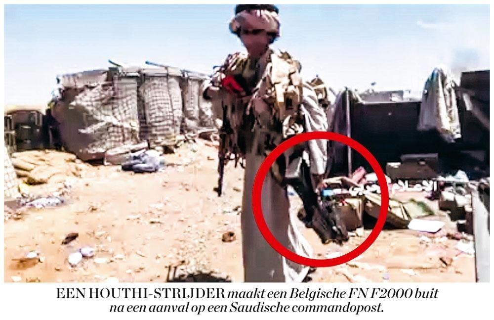 Saudi's vechten met Belgische wapens in Jemen