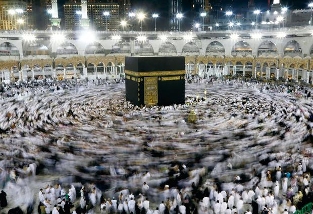 de Kaäba  in de Grote Moskee in Mekka  (Saudi Arabië)  Diende het heiligdom als kerk?