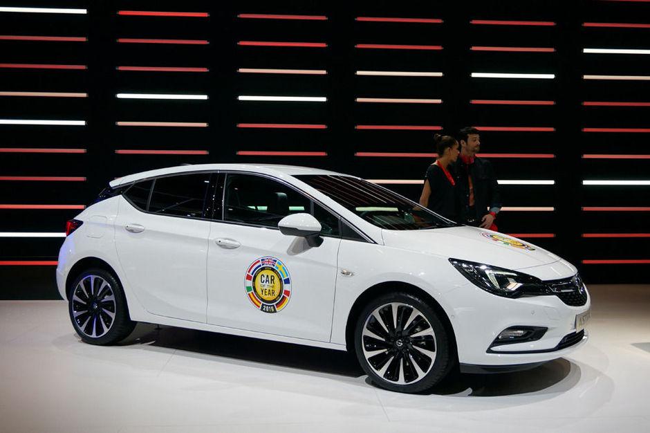 Opel Astra, Auto van het Jaar in 2016