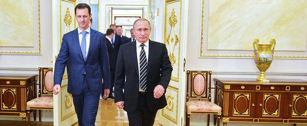 Assad en Poetin
