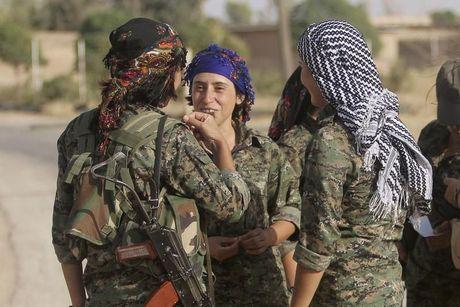 Vrouwen in Koerdische militie