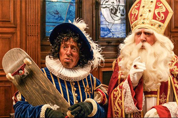 De nieuwe 'roet-Piet' en Sinterklaas in 'Ay Ramon!'