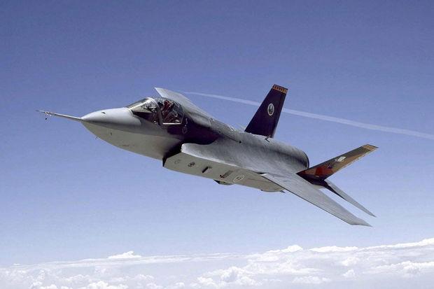 Beeld van een Lockheed Martin F-35 Joint Strike Fighter.