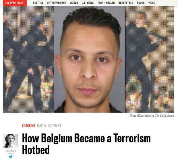 'Hoe België een broeinest werd voor het terrorisme', schrijft The Daily Beast