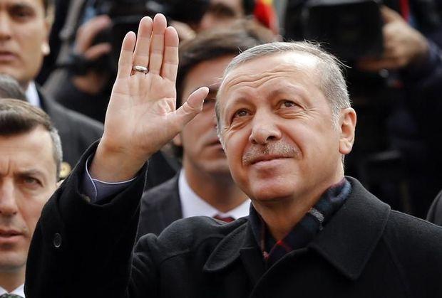 Turkse president Tayyip Erdogan
