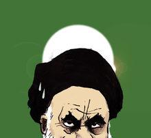 Ayatollah Khamenei, door Fred