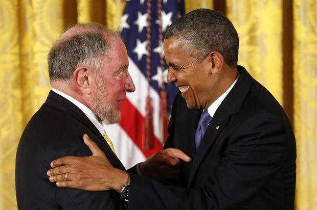 Barack Obama met Robert Putnam in 2013