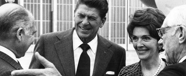 Ronald en Nancy Reagan