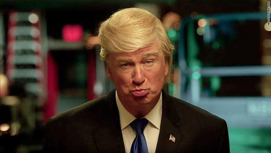 Alec Baldwin als Donald Trump in Saturday Night Live