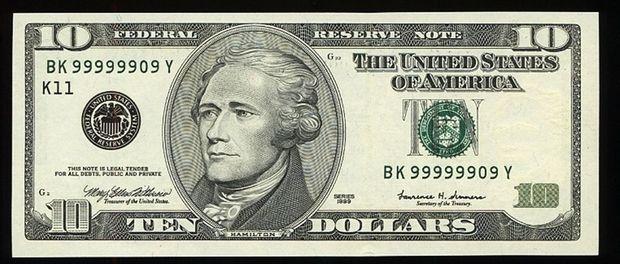 Alexander Hamilton, bedeesder op de tien dollar dan in de musical