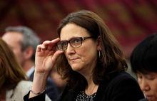 Eurocommissaris voor Handel Cecilia Malmström