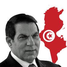 Zine al-Abidine Ben Ali, gevlucht na 23 jaar aan de macht te zijn.