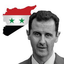 Bashar al-Assad, aan de macht sinds 2000.