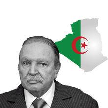Abdelaziz Bouteflika, aan de macht sinds 1999.