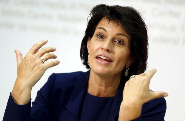 Zwitsers minister van Energie Doris Leuthard