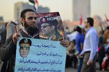 Aanhanger van Egyptische generaal al-Sisi 