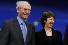 Herman Van Rompuy en Catherine Ashton