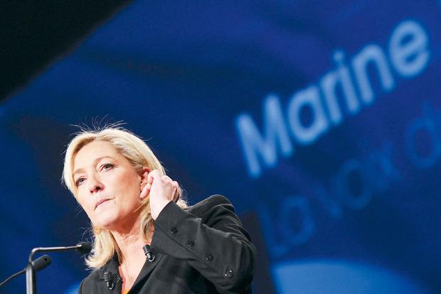 Marine Le Pen. Liever tegen een socialist in de tweede ronde.