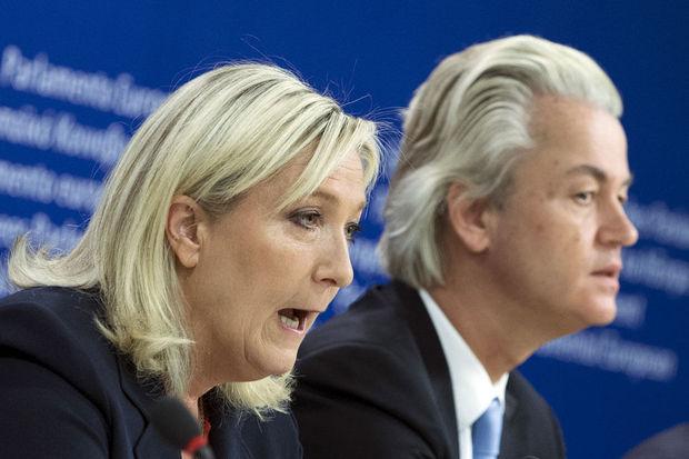 Marine Le Pen en Geert Wilders