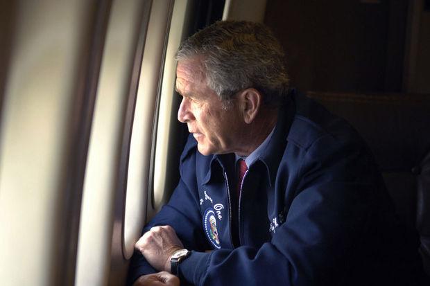 10 jaar na orkaan Katrina: conservatieve kiezers geven Obama meer de schuld dan Bush... hoewel hij nog lang geen president was