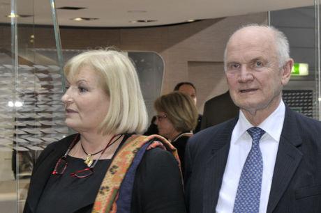 Ferdinand Piëch en zijn echtgenote Ursula, die almaar meer bevoegdheden van haar man overneemt binnen de VW-groep