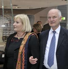 Ursula en Ferdinand Piëch, de voorzitter van de raad van toezicht van Volkswagen.