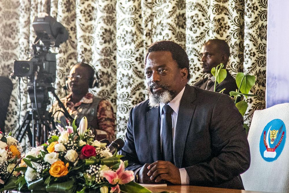 Joseph Kabila: 'Hij probeerde de begrafenis te misbruiken om zijn positie te versterken. Met lage streken, zoals altijd.'