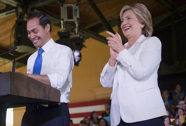 Julian Castro wordt gezien als potentiële kandidaat vicepresident van Hillary Clinton
