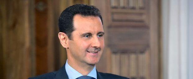 Bashar al-Assad, tijdens een interview in augustus