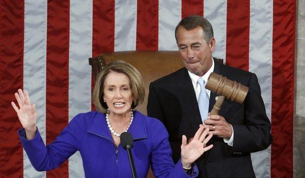 Boehner kreeg begin 2011 de voorzittershamer van zijn voorganger Nancy Pelosi