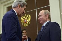 Kerry en Poetin