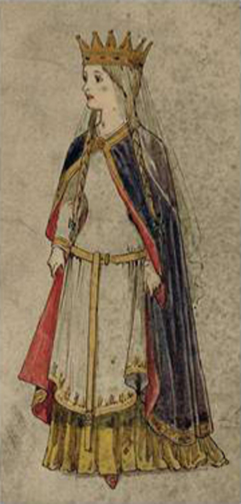 Queen Mathilde. (National Portrait Gallery Londen)