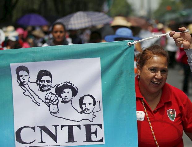 CNTE protesteert 