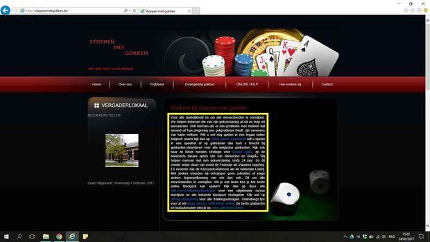 'Wil je ook leren hoe je het beste online blackjack kan spelen? Kijk dan op deze site', klinkt het aanlokkelijk op de website van stoppenmetgokken.be.