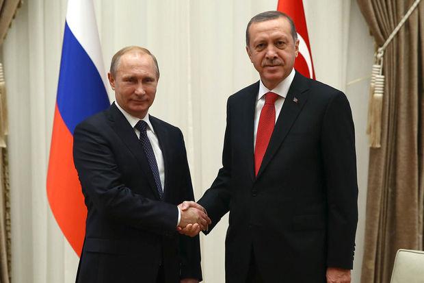 Poetin en Erdogan in 2014