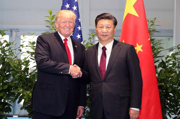 Donald Trump en Xi Jinping