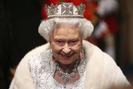 De Britse koningin Elizabeth. 