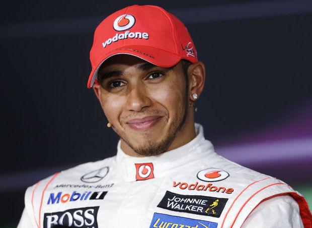 Lewis Hamilton, intussen bij Mercedes