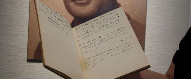 Notitieboekje Alan Turing geveild voor 1 miljoen dollar