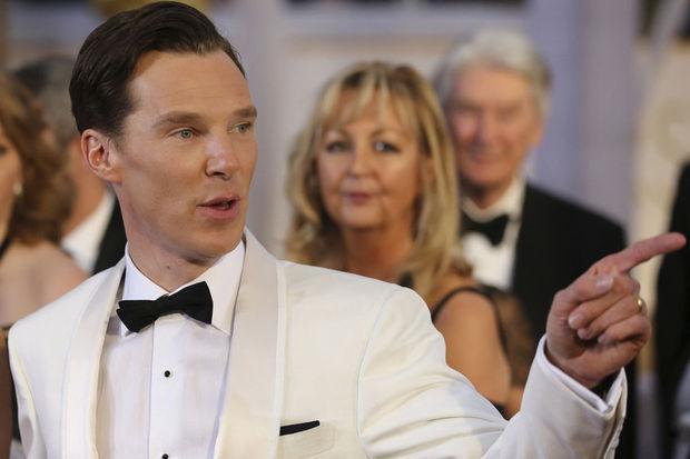 Benedict Cumberbatch grijpt in februari 2015 naast de Oscar voor Beste Acteur voor zijn vertolking in The Imitation Game.
