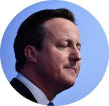 De uppercut van Cameron: Miliband, Farage en Clegg stappen op