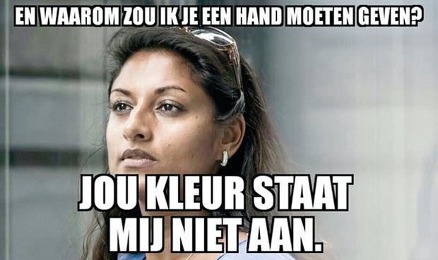 Politiekorps Mechelen na meme-incident Jinnih Beels: 'Walgelijk racisme? Ik denk het niet'