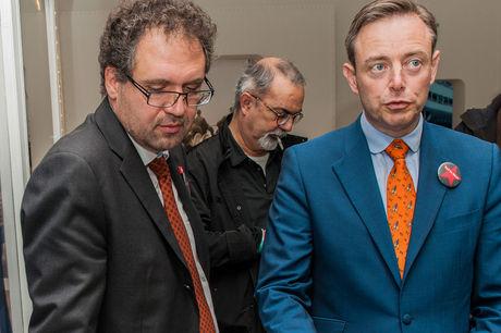Koen Kennis en Bart De Wever (N-VA)