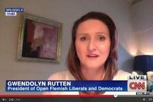 Gwendolyn Rutten (Open vLD) legt op CNN uit waarom België euthanasie voor minderjarigen goedkeurt.