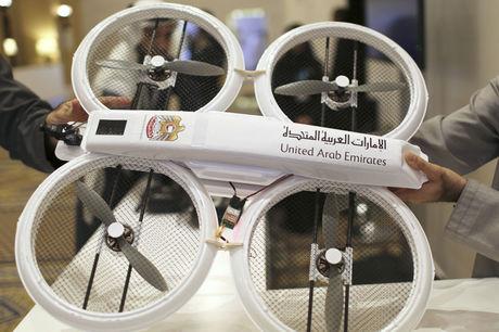 Drones bezorgen post in Dubai