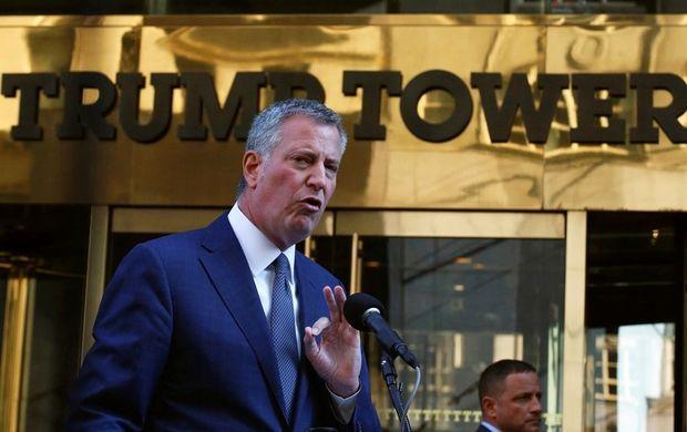 Bill de Blasio, burgemeester van New York